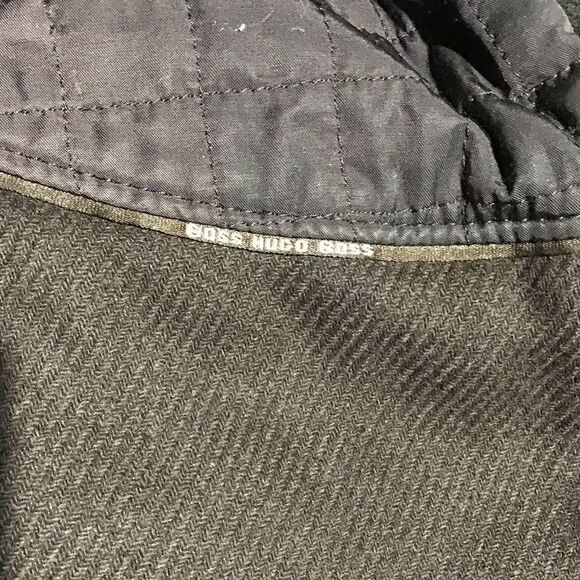 BOSS Men's Cashmere WOOL Regular Fit Coat Sz.38 - Picture 10 of 16